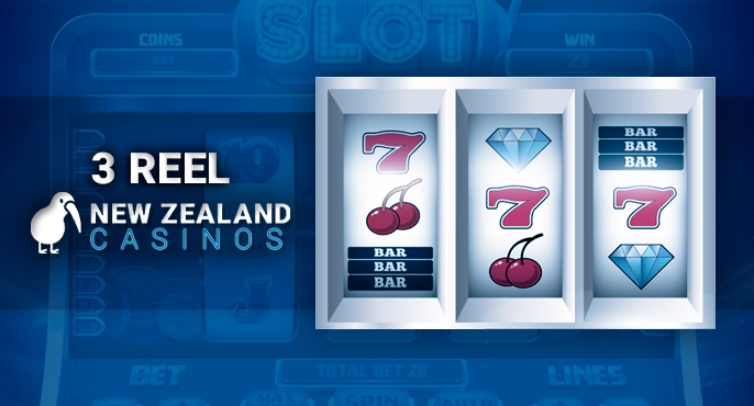 Pokies with three reels - line out