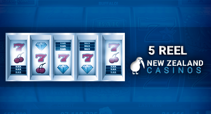 Slots with five reels - the number of paylines