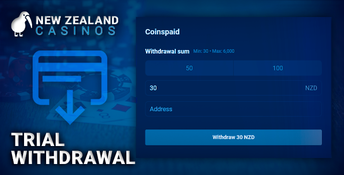 Checking withdrawals from NZ online casinos - on which methods of payment and transfer speed