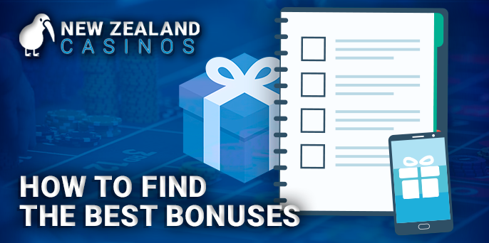 Search top bonuses for online casino Kiwi players