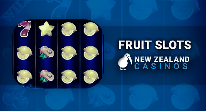 Pokies in New Zealand online casino with fruit symbols