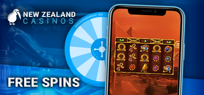 Bonus in the form of free spins in a NZ mobile casino