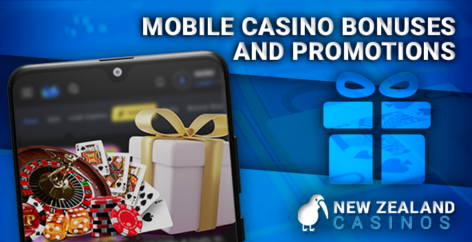 Bonuses for mobile casino players - types of promotions