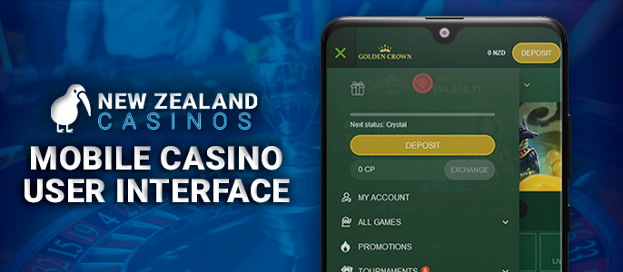 Visual assessment and convenience of NZ mobile casino