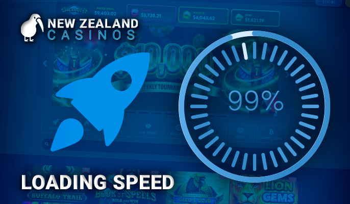 Loading speed casino site - loading games