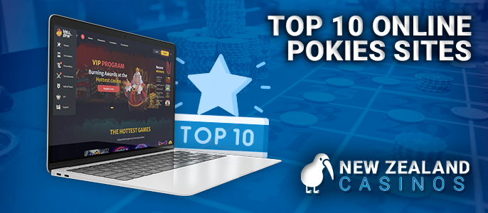 Top online pokies sites for Kiwis players - detailed review