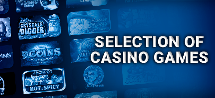 A variety of casino games for NZ players - live, slots and card games