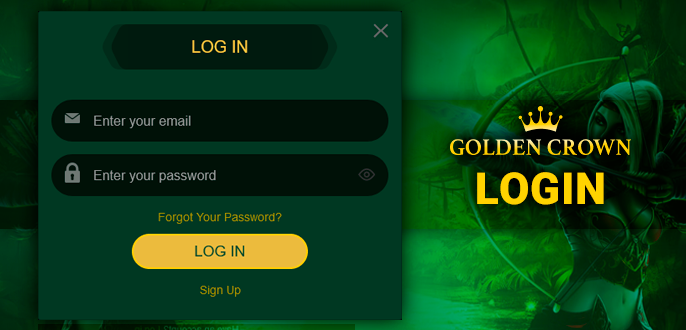 Authorize your account at Golden Crown Casino