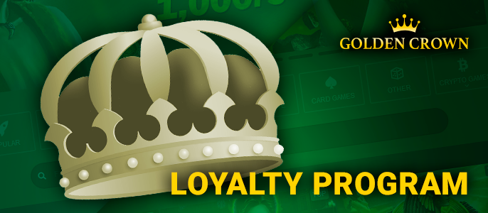 Loyalty program for NZ players at Golden Crown Casino