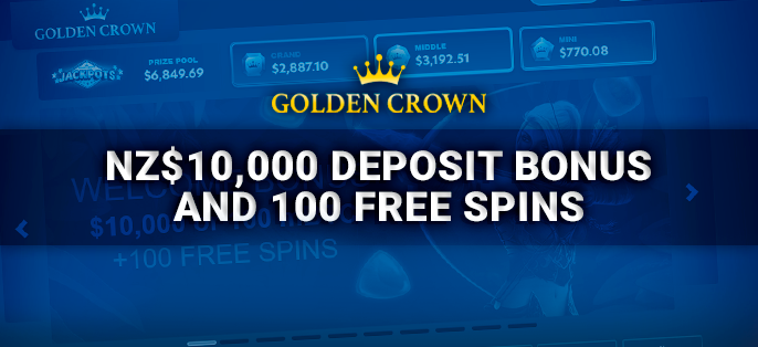 Review on Golden Crown Casino and its bonus offer for new players from New Zealand