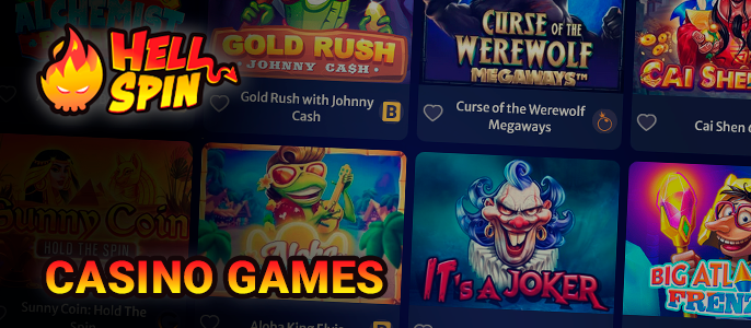 Gambling at Hell Spin Casino - How to open a gaming section