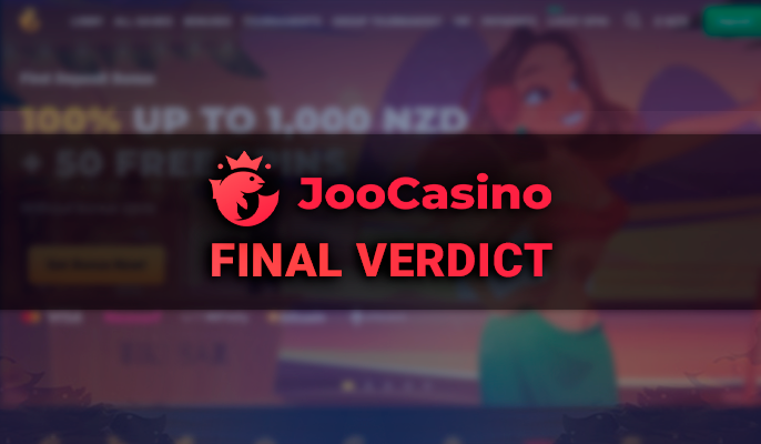 The final conclusion about Joo Casino for residents of New Zealand