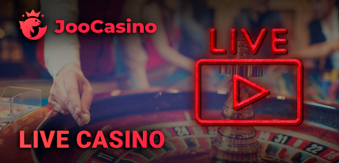 Live gambling at Joo Casino - roulette, poker and baccarat