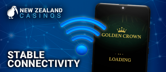 Stability of mobile casino for the user from New Zealand - the quality of communication