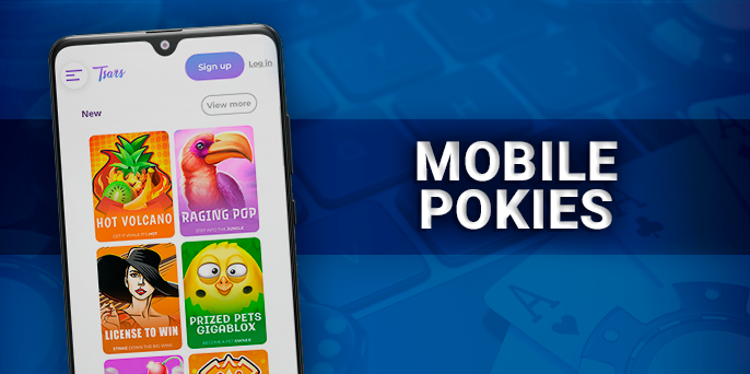 Playing pokies via cell phone for Kiwi players