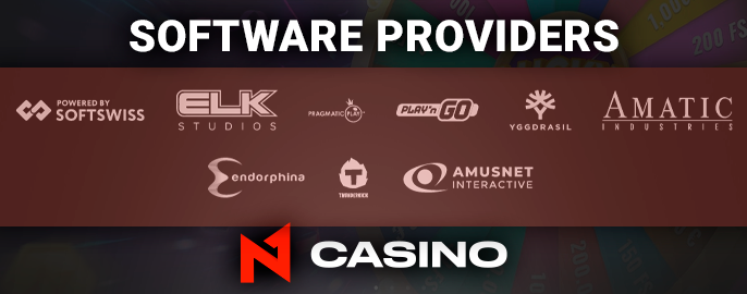 N1 casino gambling providers - full list of providers