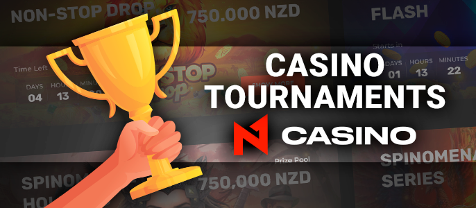 Tournaments with a prize fund at N1 Casino - a list of available tournaments for the NZ player