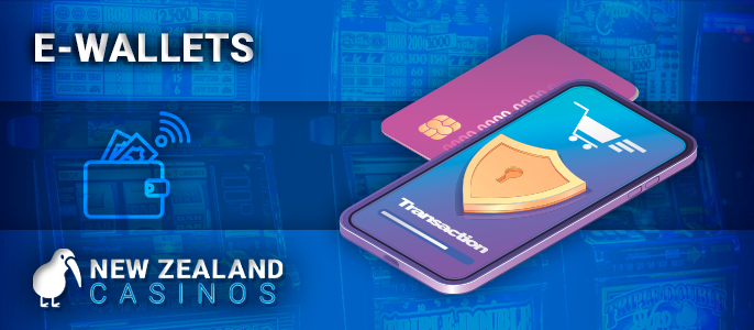 Electronic wallets for deposit and withdrawal at online casinos in New Zealand