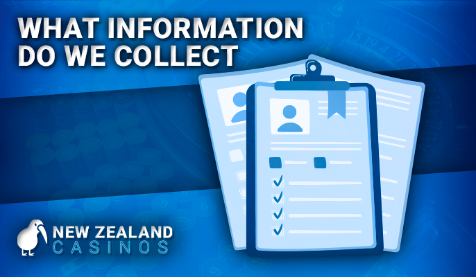 What information we collect - privacy policy