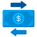 Deposit and withdrawal limits Icon