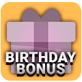 Birthday Bonus Icon
