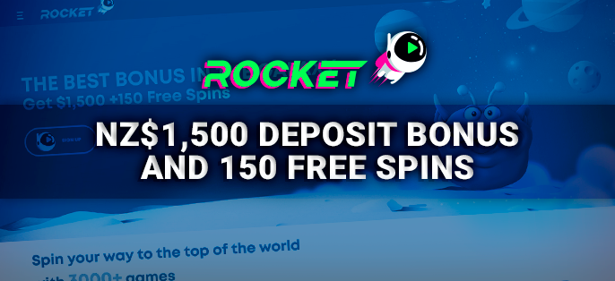 Casino Rocket and its bonus offer for new players from New Zealand