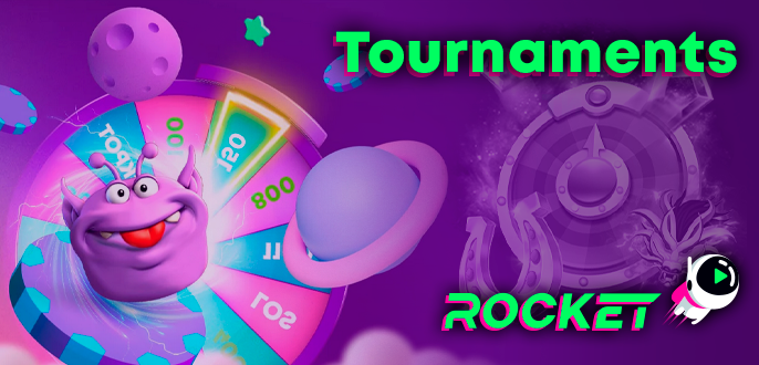 Tournament prizes at Casino Rocket - tournament prizes