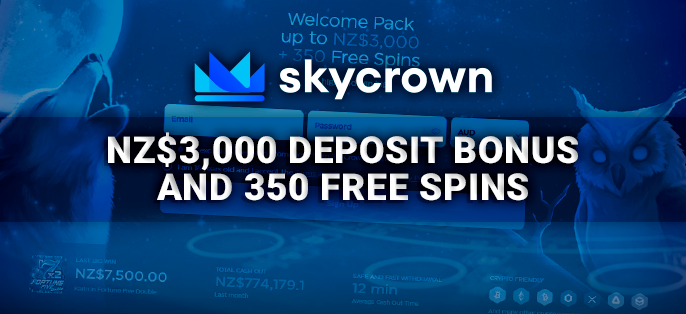 Skycrown Real Money Casino and its bonus offer for new Kiwis players