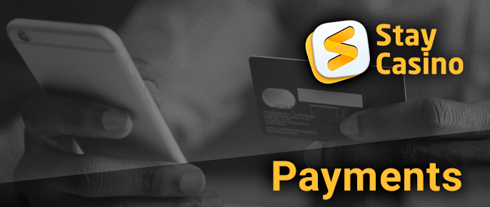 Payments at Stay Casino in New Zealand - payment systems with NZD currency