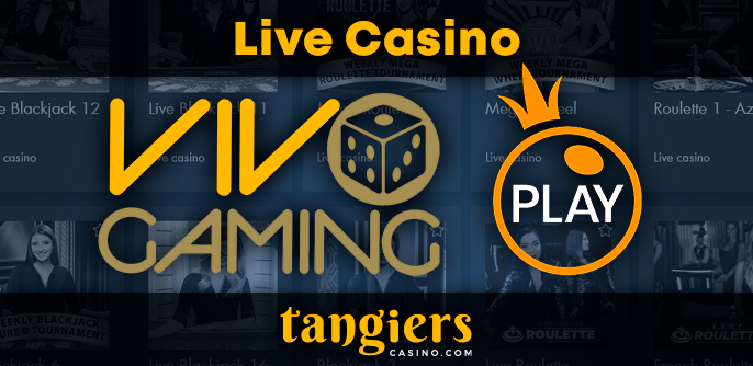Live games at Tangiers Casino from well-known gambling providers