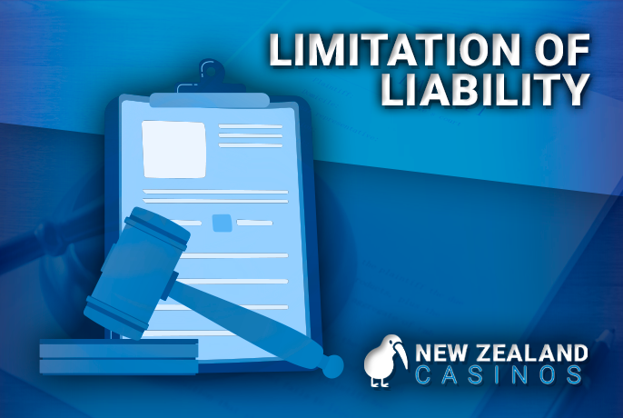 Legal responsibility when using the site onlinecasinos nz