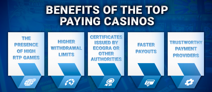 The Benefits of online casinos with fast payouts - a list of advantages
