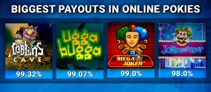 Pokies with the best payouts in online casinos - list of slots with interest
