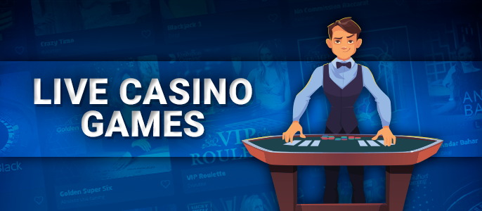 Live games in online casinos - categories of games