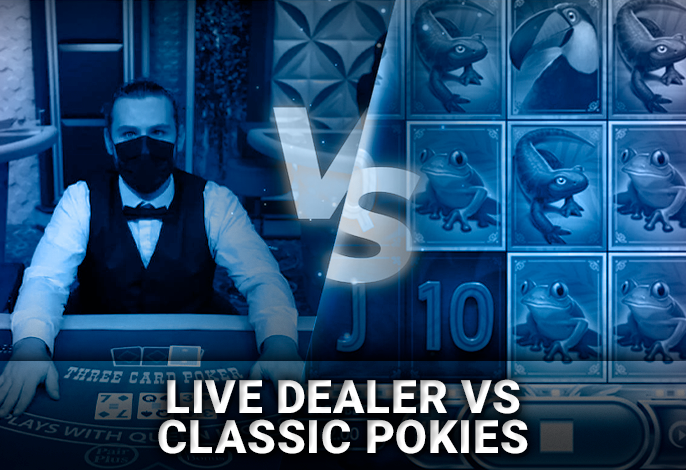 Comparison of live games and pokies in online casinos - what to choose a player from New Zealand