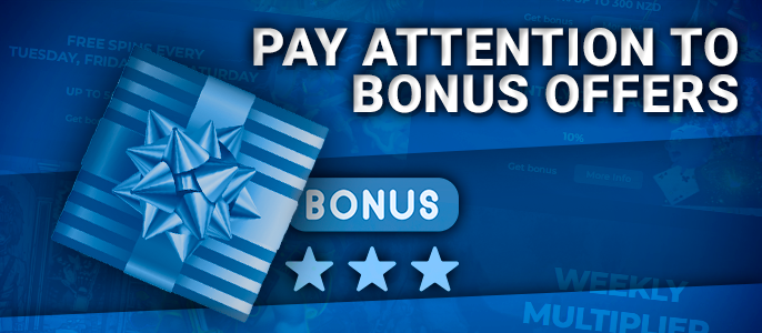 Check promotions offers at new online casinos - welcome bonuses, VIP systems and other