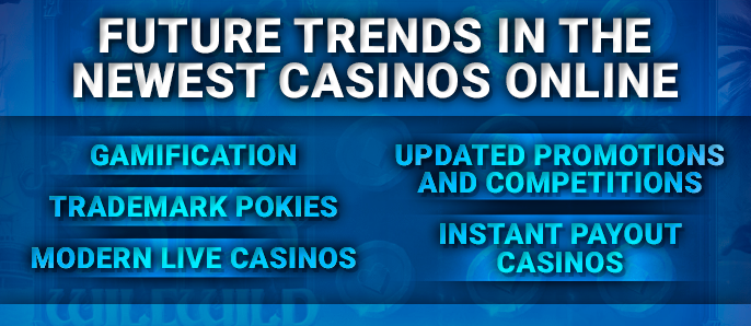 Trends of new online casinos - a list of Trends
