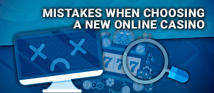 Mistakes when choosing a New Zealand online casino - which are